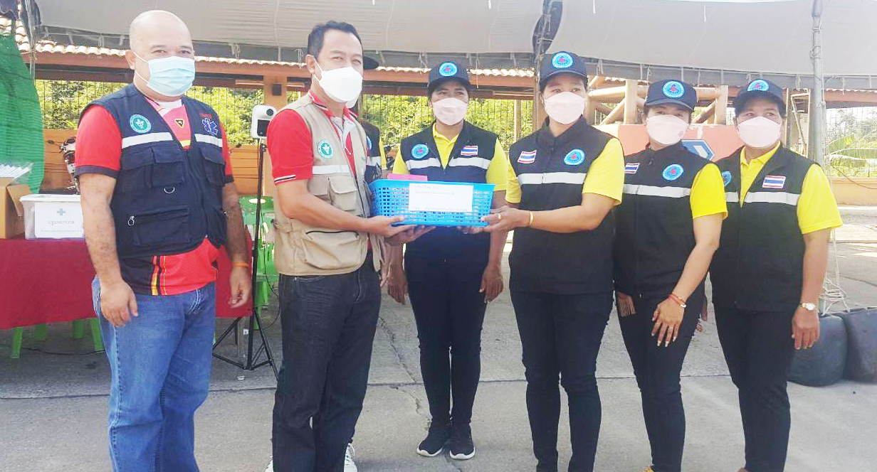 เยี่ยมเจ้าหน้าจุดบริการประชาชนช่วงเทศกาลปีใหม่2565
